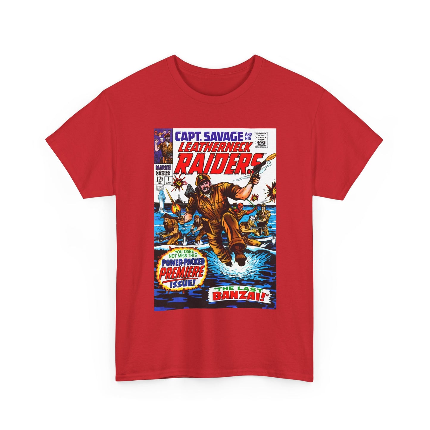 Capt. Savage & the Leatherneck Raiders #1 T-Shirt - Marvel Comics
