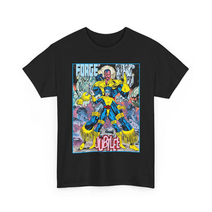 Forge & Jubille T-Shirt - Liam Sharp Art - X-Men Mutants - Marvel Comics