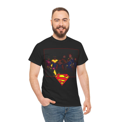 Superboys T-Shirt - Taurin Clarke Art - Superboy Prime, Connor Kent, Clark Kent, Jon Kent - DC Comics