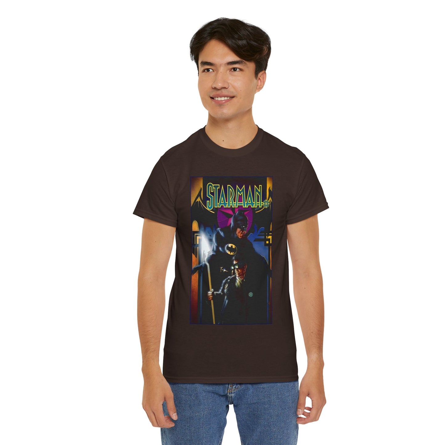 Starman & Batman T-Shirt - Tony Harris Art - Jack Knight - DC Comics