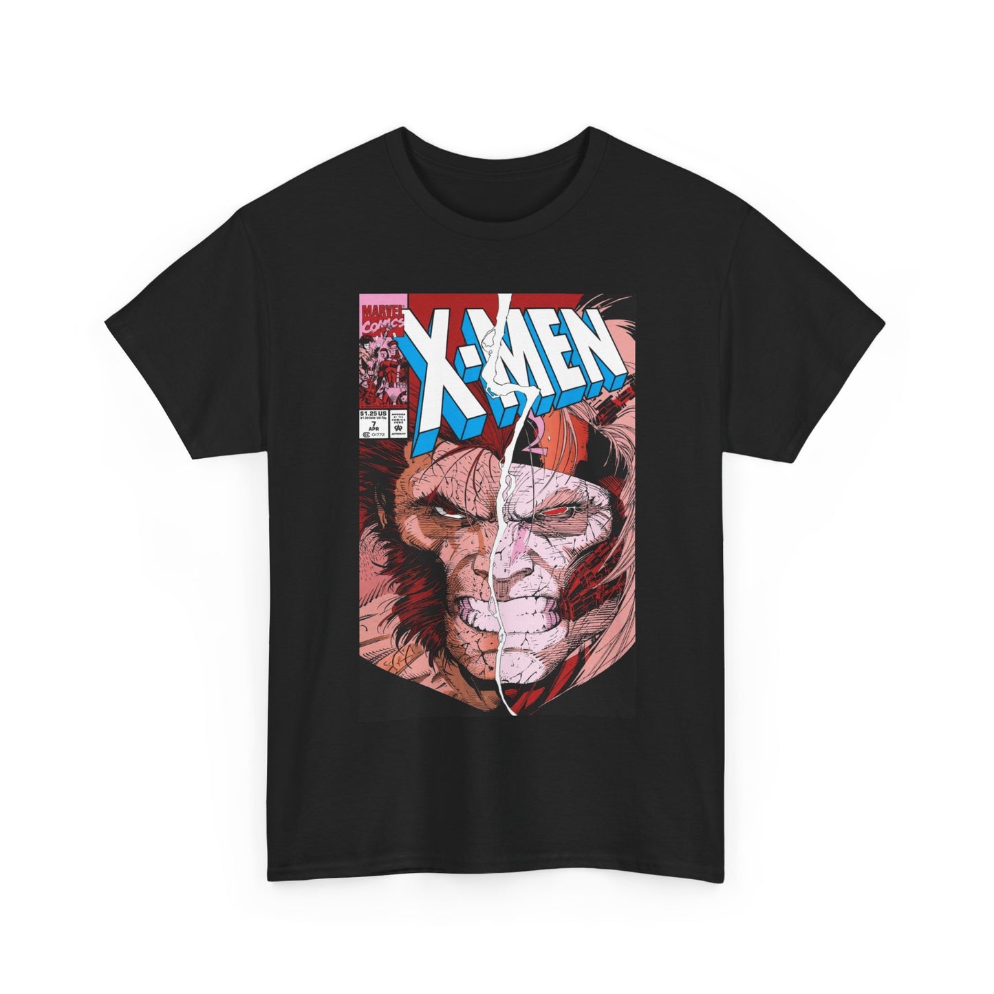 X-Men T-Shirt - Jim Lee Art - Wolverine & Omega Red - #7 Cover Art - Marvel Comics