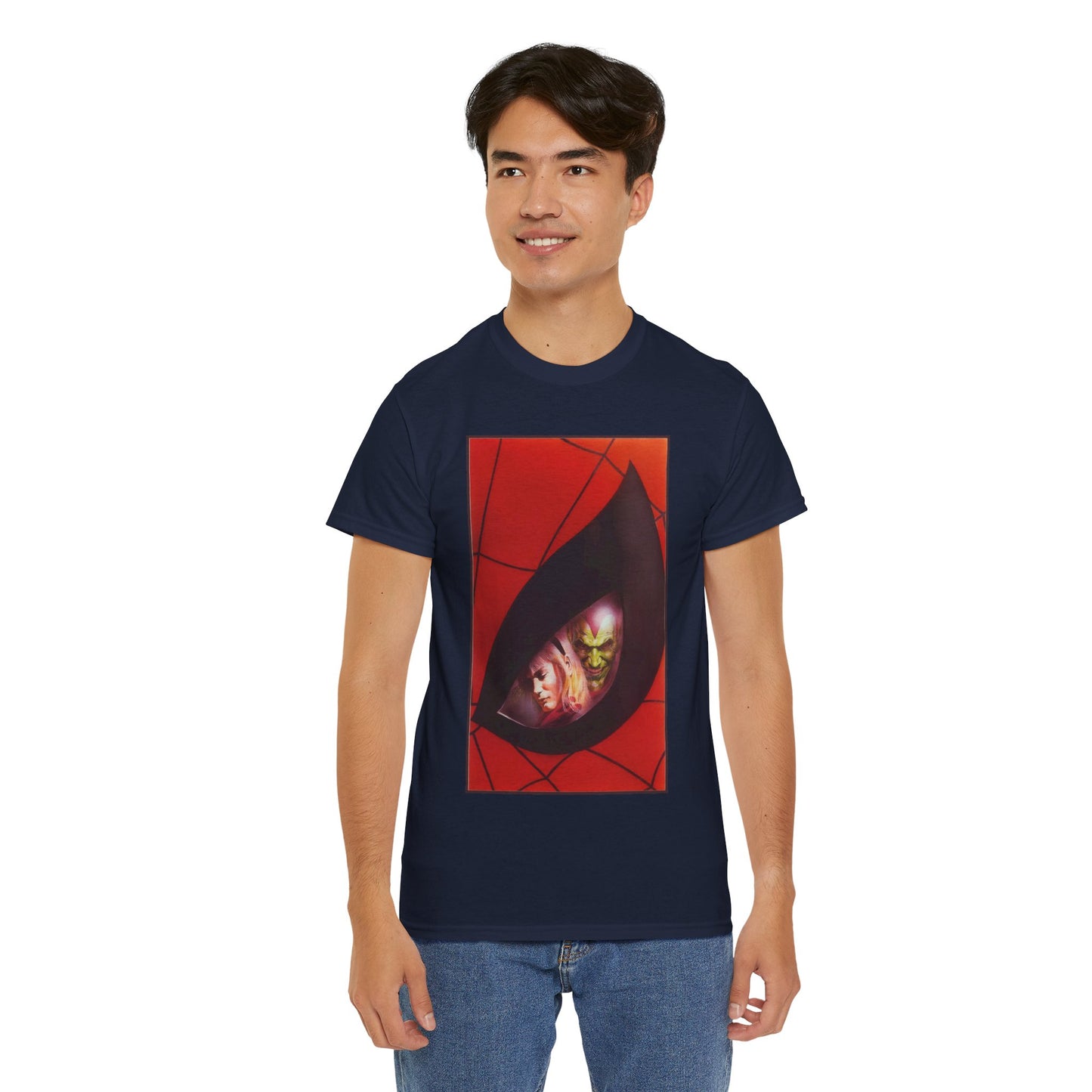 Spider-Man T-Shirt - Alex Ross Art - Marvels Cover - Green Goblin Vs Gwen Stacy - Marvel Comics
