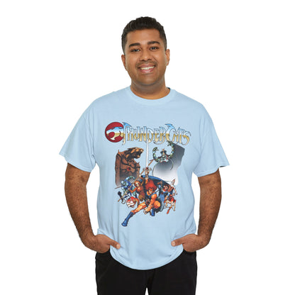 Thundercats T-Shirt - Lion-O, Panthro, Cheetara, Tygra, Snarf, WilyKit and WilyKat, Mumm-Ra