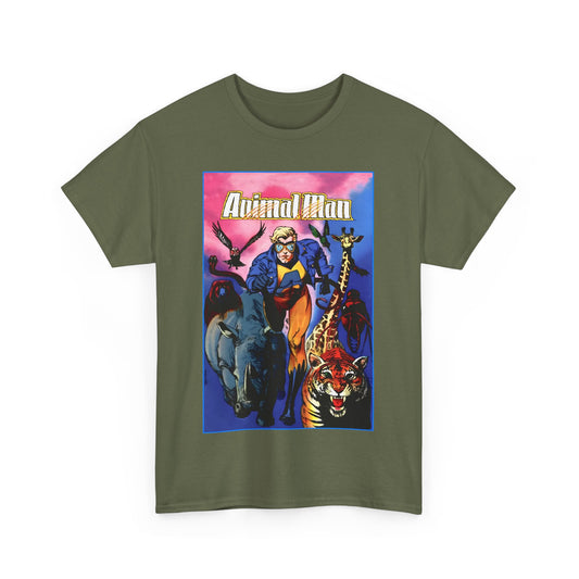 Animal Man T-Shirt - Brian Bolland Art - #1 Cover Art - Buddy Baker - DC Comics, Vertigo Comics