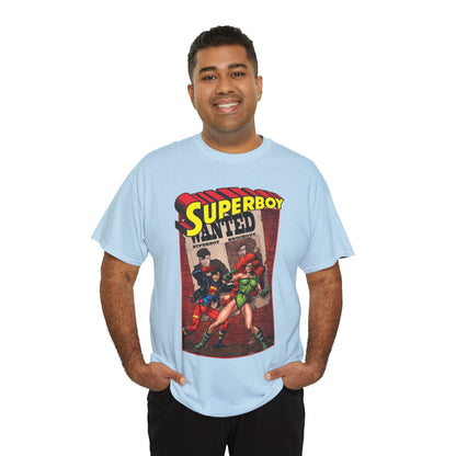 Superboy T-Shirt - Tom Grummett Art - Knockout - DC Comics