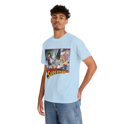 Superman Christmas Tree T-Shirt - Alex Ross Art - DC Comics