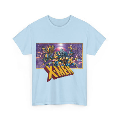X-Men T-Shirt - Jim Lee Art - Wolverine, Storm, Gambit, Psylocke, Jubilee, Forge, Banshee - Marvel Comics Mutants