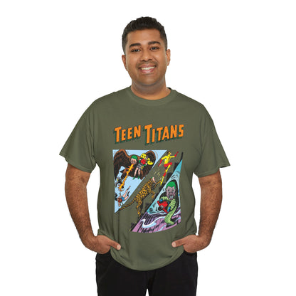 Teen Titans T-Shirt - Nick Cardy Art - #1 Cover Art - Robin, Wonder Girl, Kid Flash, Aqualad - DC Comics