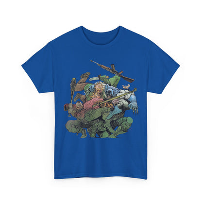 Batman T-Shirt - Daniel Warren Johnson Art - Vs The Mutant Gang from Frank Miller's The Dark Knight Returns - DC Comics