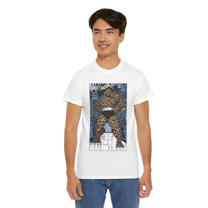 The Thing T-Shirt - Keith Pollard Art - Fantastic Four Pin-Up - Marvel Comics