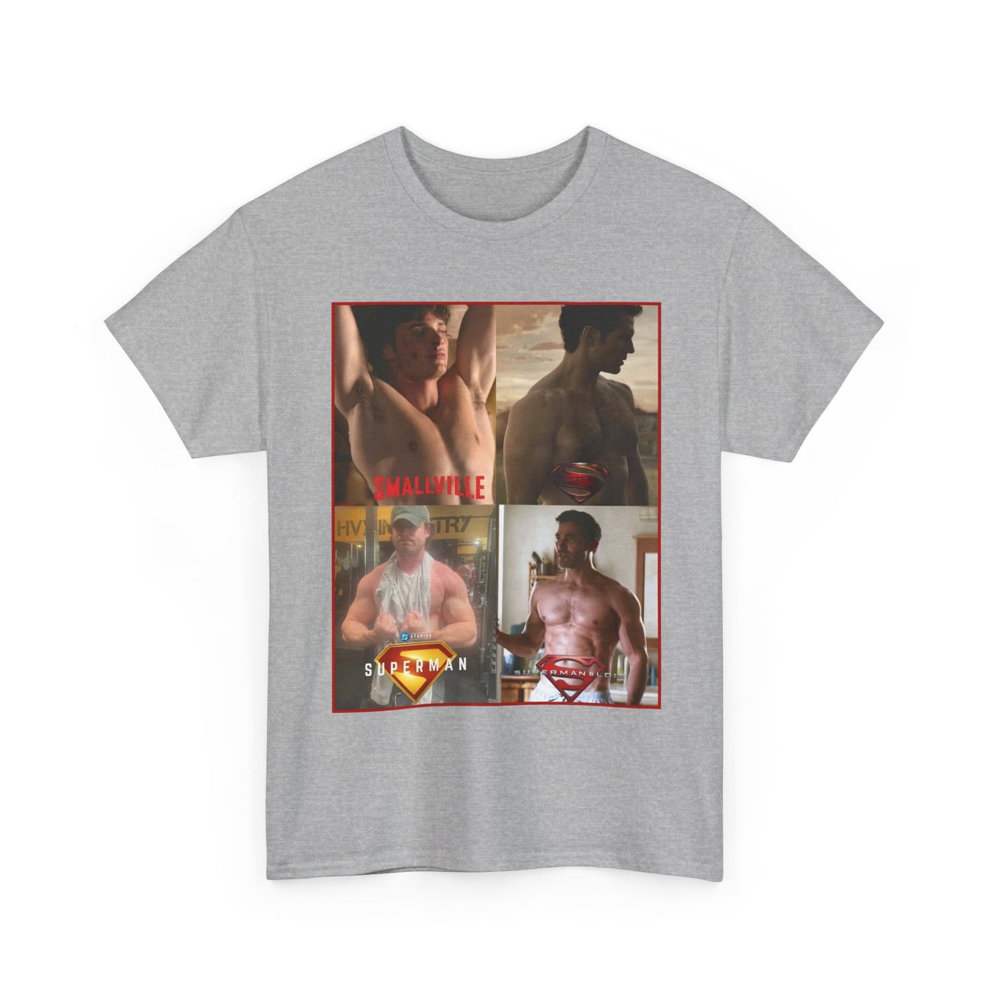 Shirtless Supermen T-Shirt - DC Comics