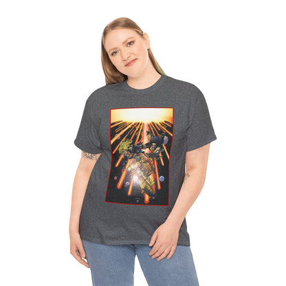 Supergirl & Lobo T-Shirt - George Perez Art - Brave and the Bold #4 Cover Art - 2026 Movie with Milly Alcock and Jason Momoa - DC Comics