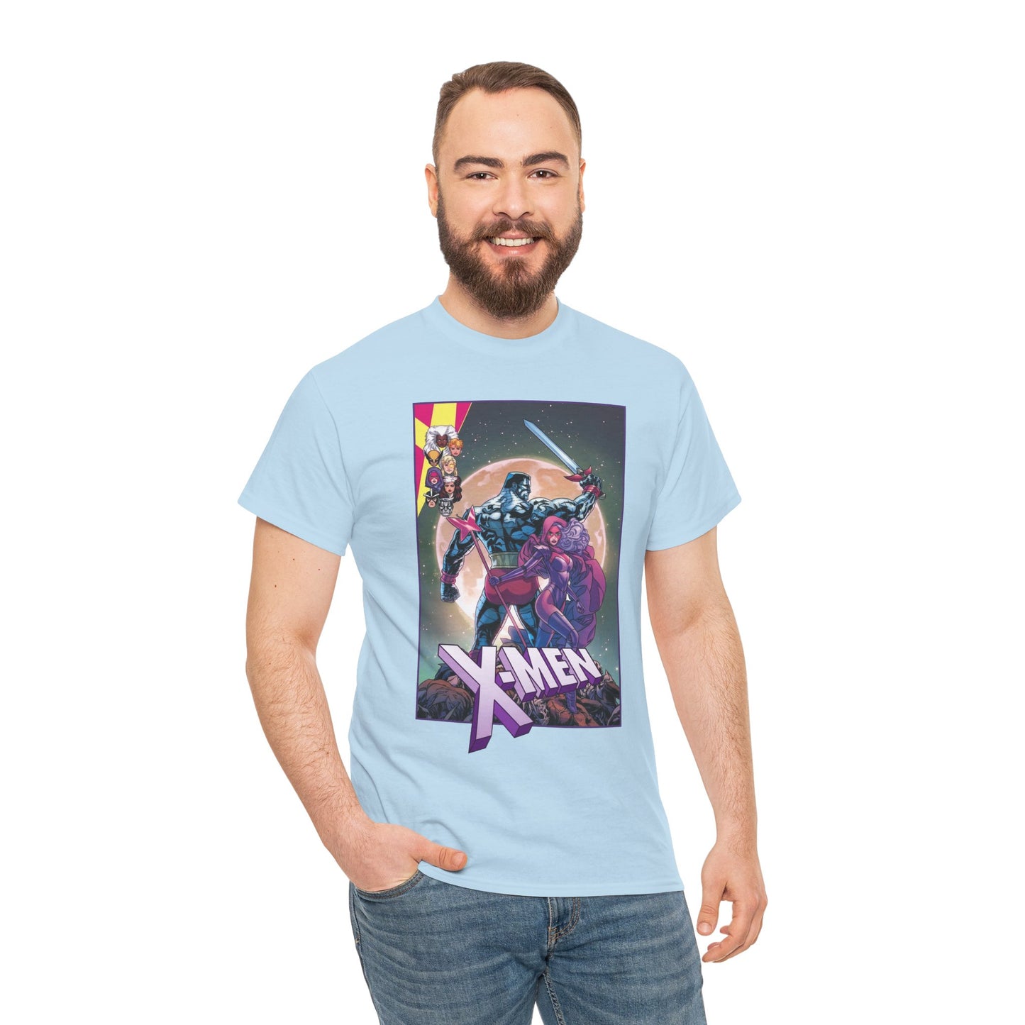 X-Men T-Shirt - Russell Dauterman Art - Colossus & Psylocke - Marvel Comics