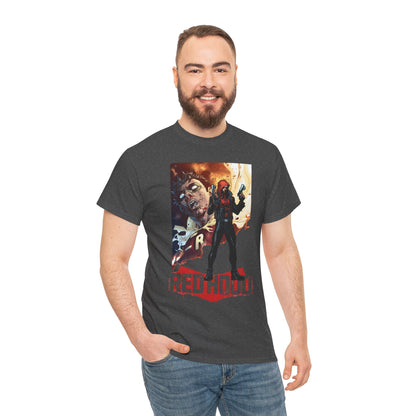 Red Hood T-Shirt - Jim Lee Art - Jason Todd, Batman Sidekick - Gotham Hero - DC Comics