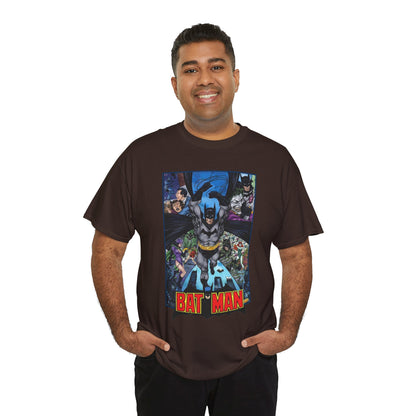 Batman T-Shirt - John Byrne Art - Joker, Catwoman, Poison Ivy - Caped Crusader - DC Comics