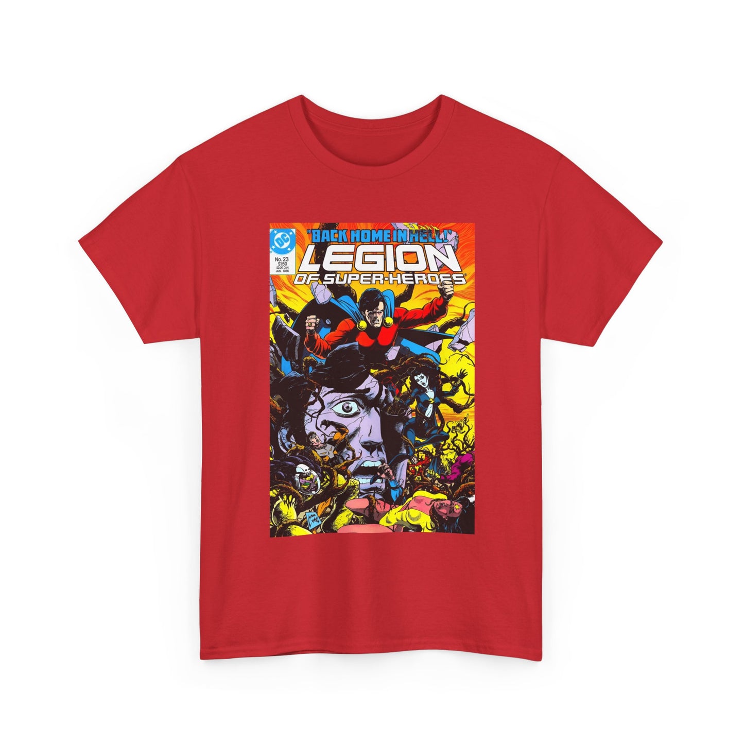Legion of Super-Heroes #23 T-Shirt - Steve Lightle Art - DC Comics
