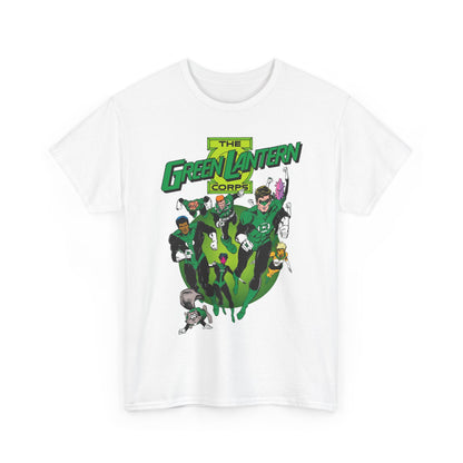 Green Lantern Corps T-Shirt - Joe Staton Art - Hal Jordan, John Stewart, Arisia, Kilowog, Katma Tui - DC Comics