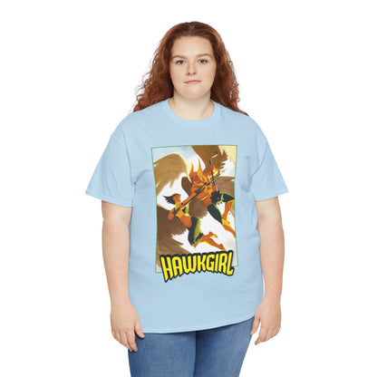 Hawkgirl T-Shirt - David Talaski Art - With Hawkman - DC Comics