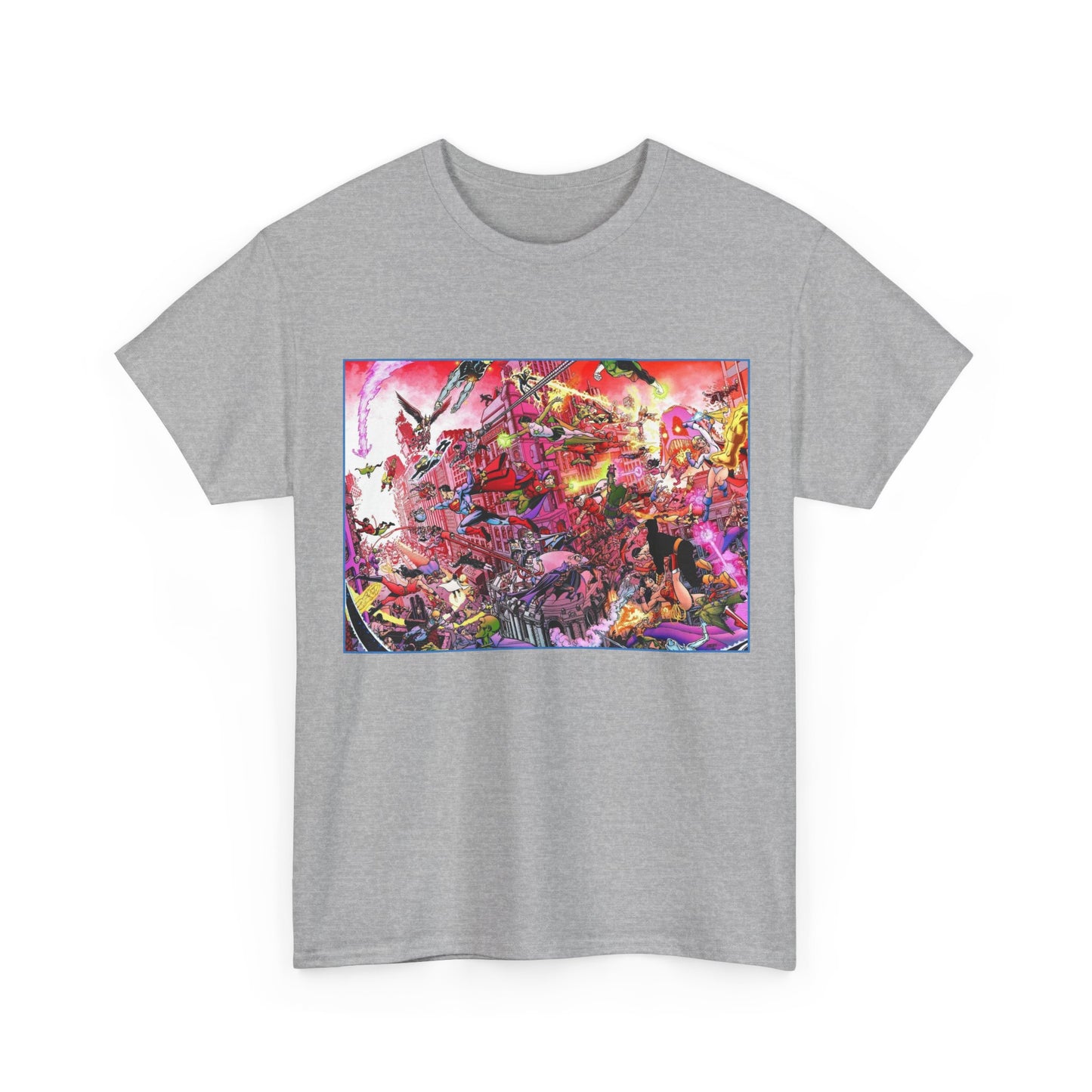 Crisis on Infinite Earths/DC Legends T-Shirt - George Perez Art - DC Comics