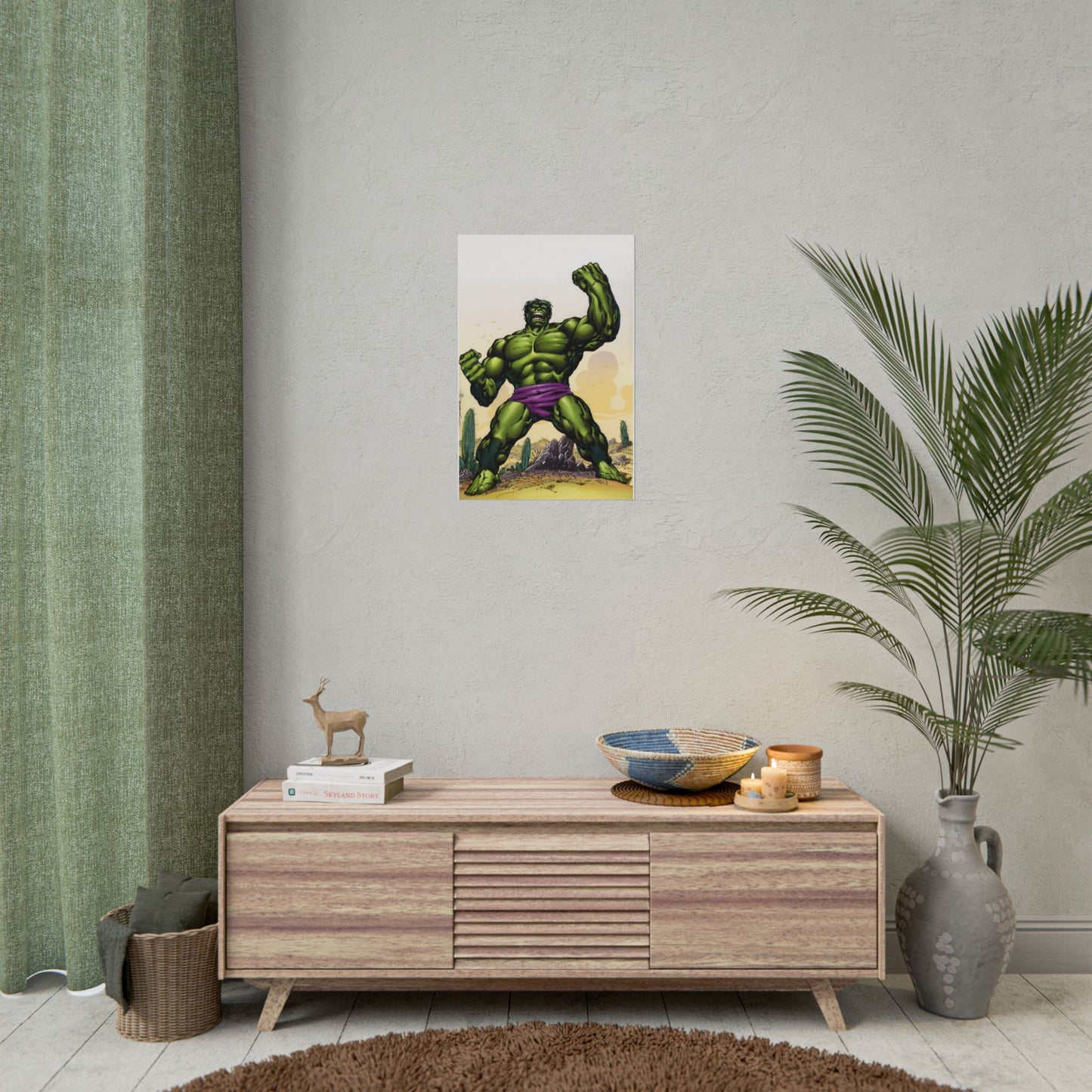 Incredible Hulk Rolled Poster - John Byrne Art - Marvel Comics - Multiple Sizes Up to 24"x36"