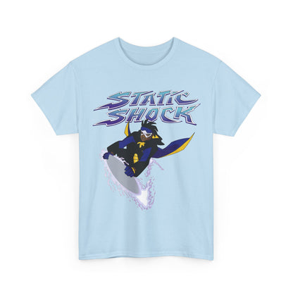 Static Shock T-Shirt - Milestone Comics - WB 1990s Animated Series - DC Comics - Virgil Hawkins