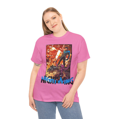 Nightwing & Spoiler T-Shirt - Jonboy Meyers Art - Gotham City & Bludhaven - DC Comics