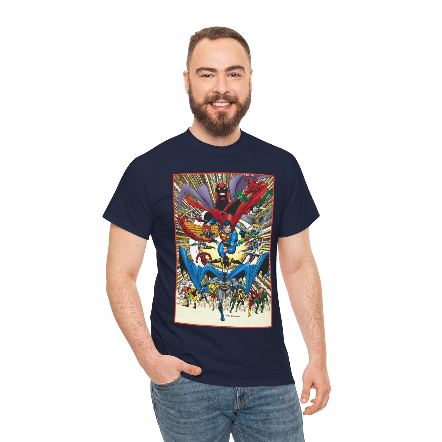 Zero Hour T-Shirt - Dan Jurgens Art - DC Comics