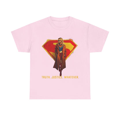 Supergirl Movie T-Shirt - Milly Alcock - Truth Justice Whatever - 2026 - Kara Zor-El - DC Comics, DC Studios