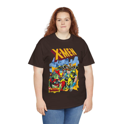 Giant-Sized X-Men T-Shirt - Dave Cockrum Art - Wolverine, Storm, Colossus, Cyclops, Nightcrawler, Thunderbird - New Chris Claremont Era - Marvel Comics