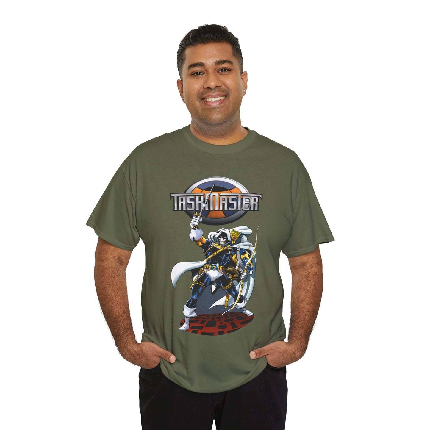 Taskmaster T-Shirt - George Perez Art - Avengers Foe & Mercenary - Marvel Comics