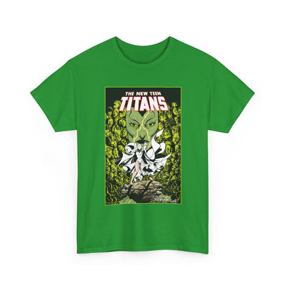 Raven T-Shirt - George Perez Art - New Teen Titans - Versus Phobia - White Raven Costume - DC Comics