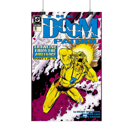 Doom Patrol Rolled Poster - Richard Case Art - Grant Morrison's First Issue - DC/Vertigo Comics - Multiple Sizes Up to 24"x36"