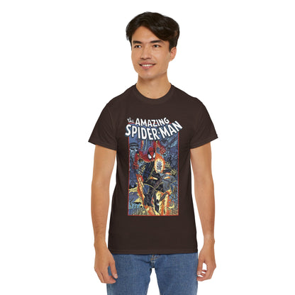 Amazing Spider-Man & Ghost Rider T-Shirt - Erik Larsen Art - Sinister Six - Marvel Comics