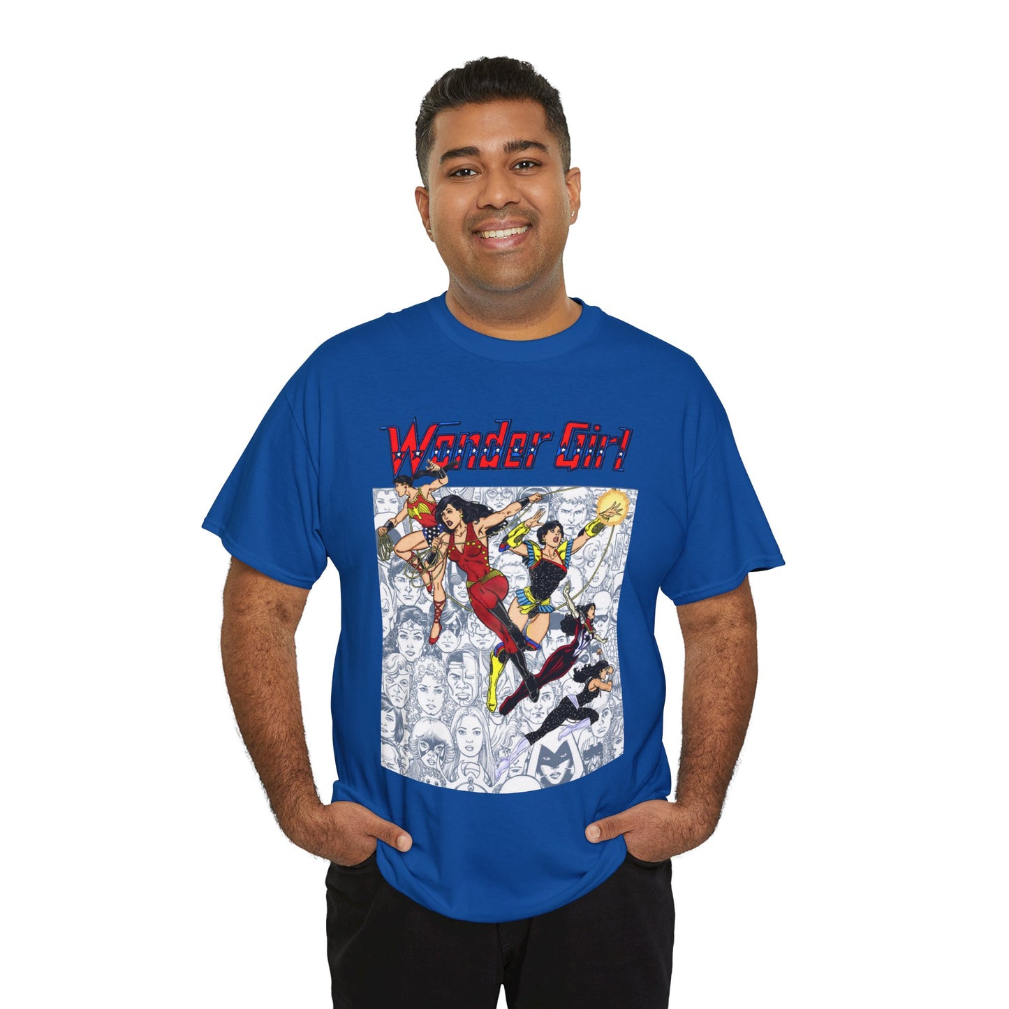 Wonder Girl T-Shirt - Alternate Logo - George Perez Art - DC Comics