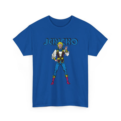 Jericho T-Shirt - George Perez Art - New Teen Titans Member - Son of Deathstroke, Brother of Ravager - DC Comics