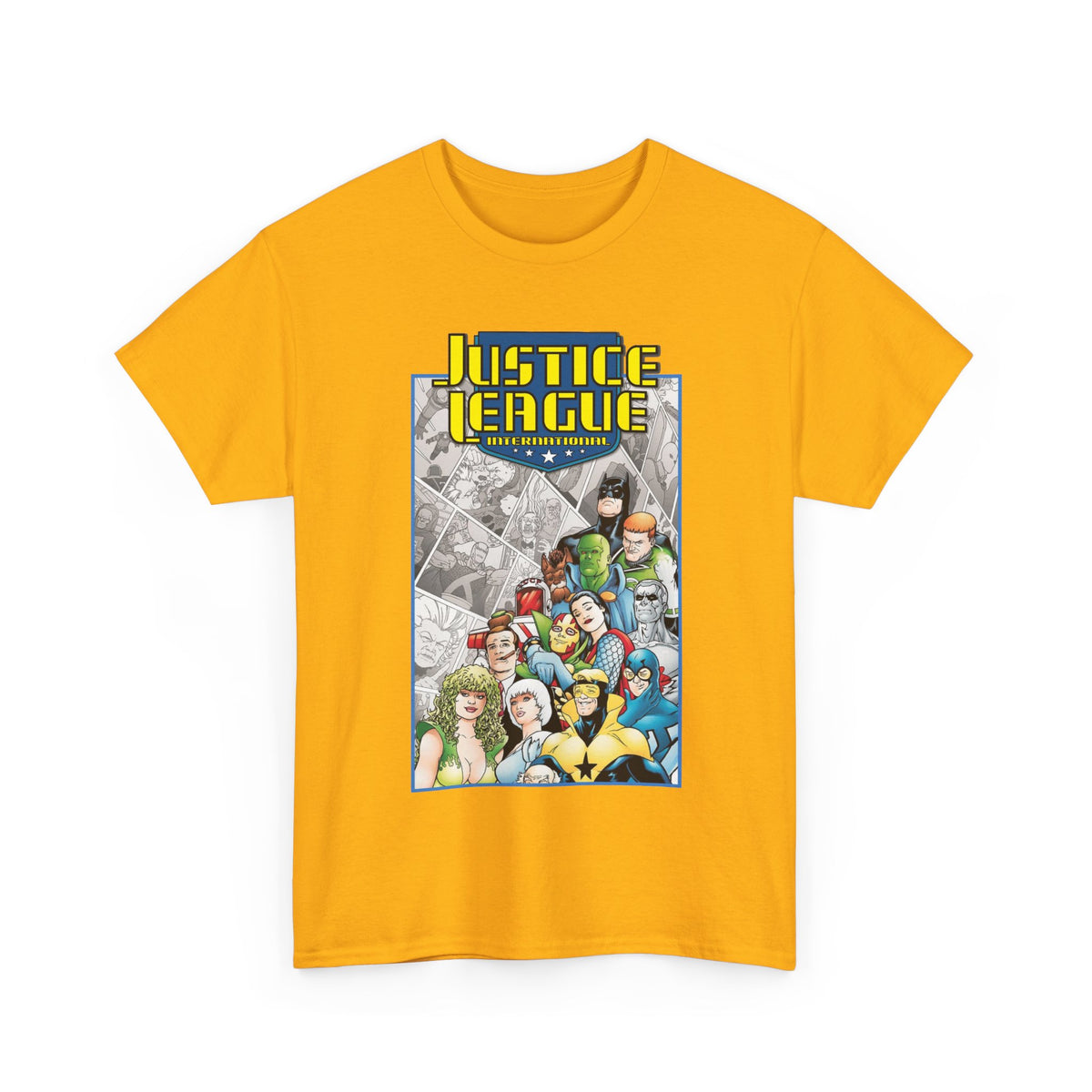 Justice League International T-Shirt - Kevin Maguire Art - DC Comics