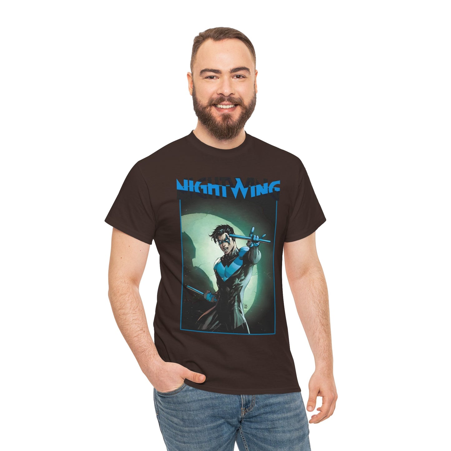 Nightwing T-Shirt - Jim Lee Art - #113 Cover - Spotlight on Dick Grayson - DC Comics