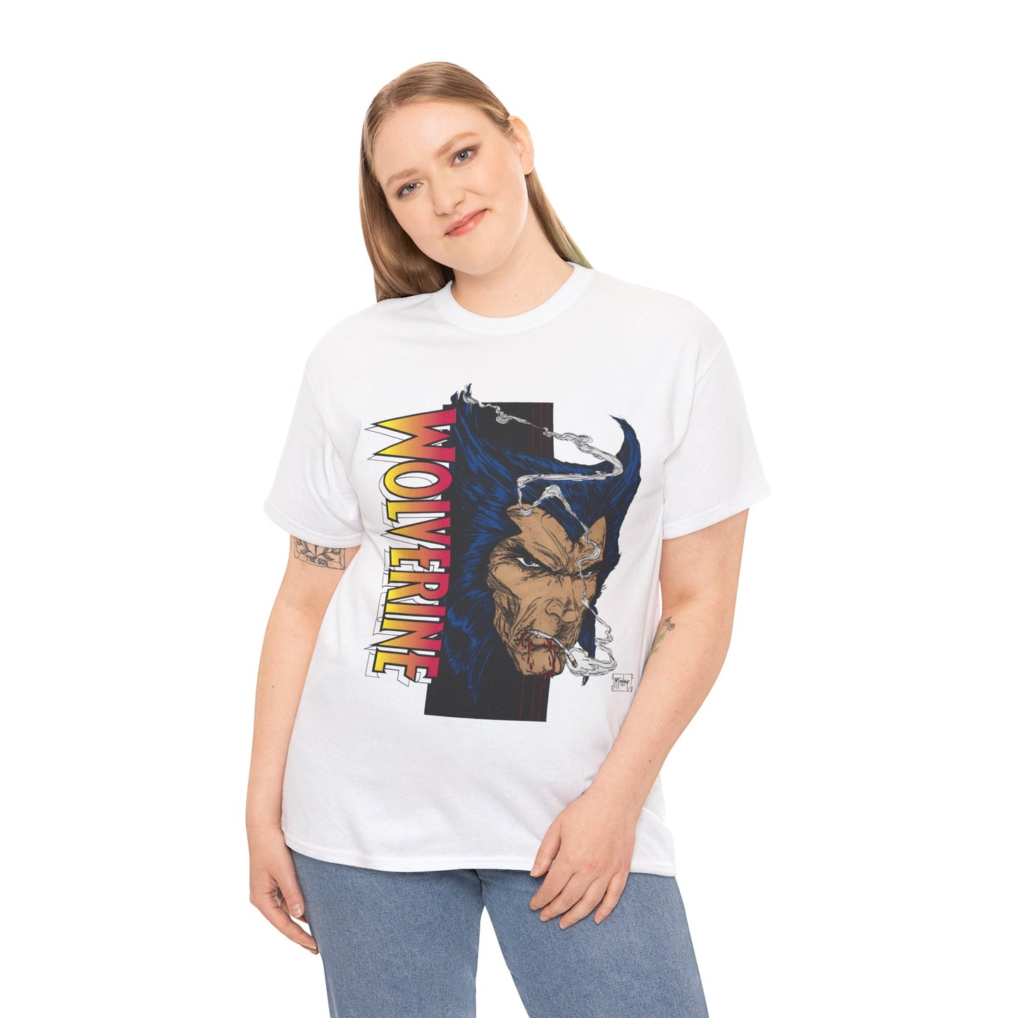 Wolverine T-Shirt - Todd McFarlane Art - Iconic Image - Marvel Comics