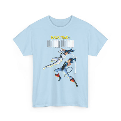 Diana Prince Wonder Woman  T-Shirt - From Diana's 1970s White Suit No-Powers Years - Bronze Age DC Comics