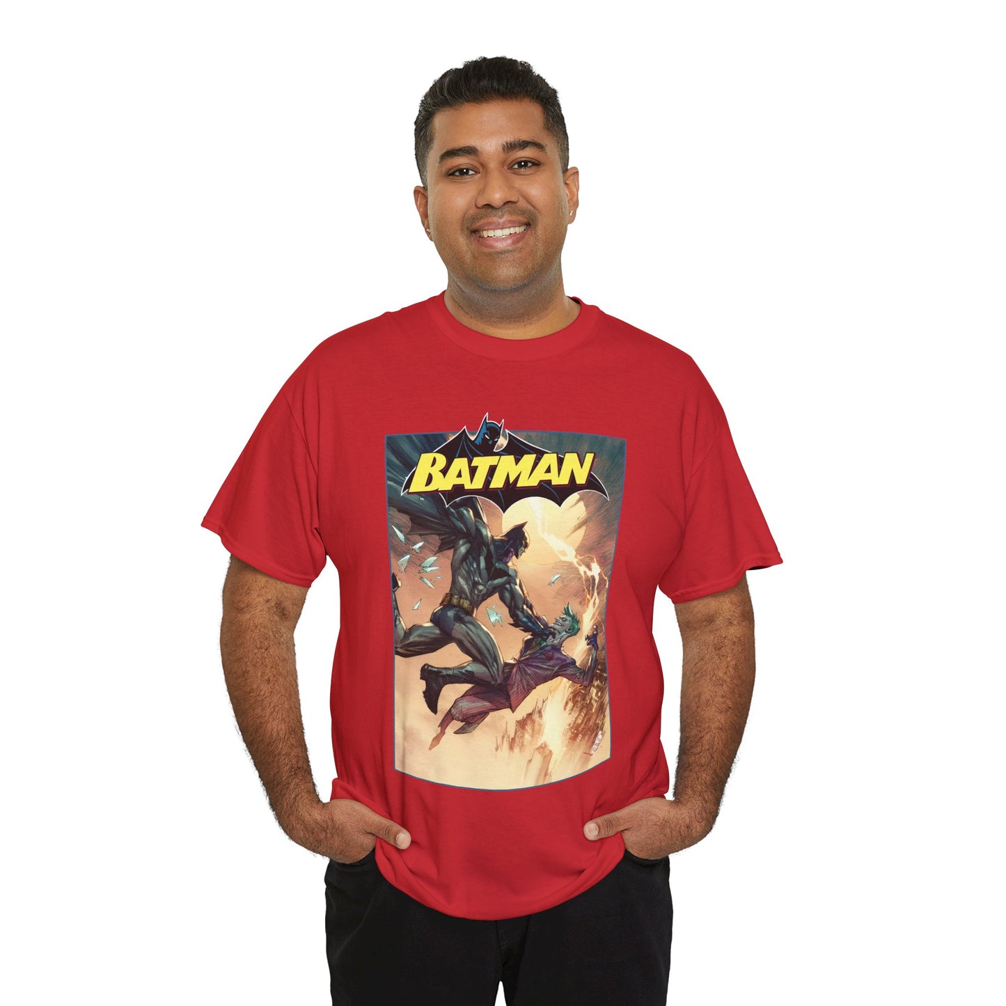 Batman Vs Joker T-Shirt - Marc Silvestri Art - DC Comics
