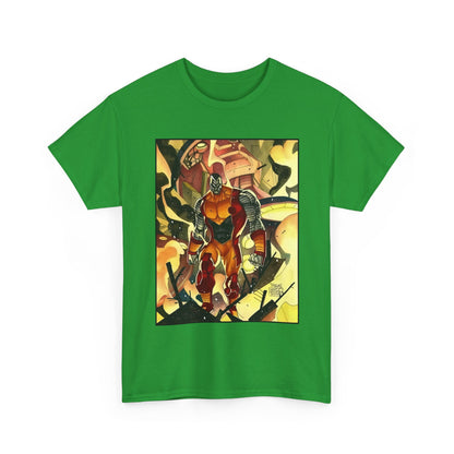 Colossus T-Shirt - Fighting a Sentinel - Marvel Comics