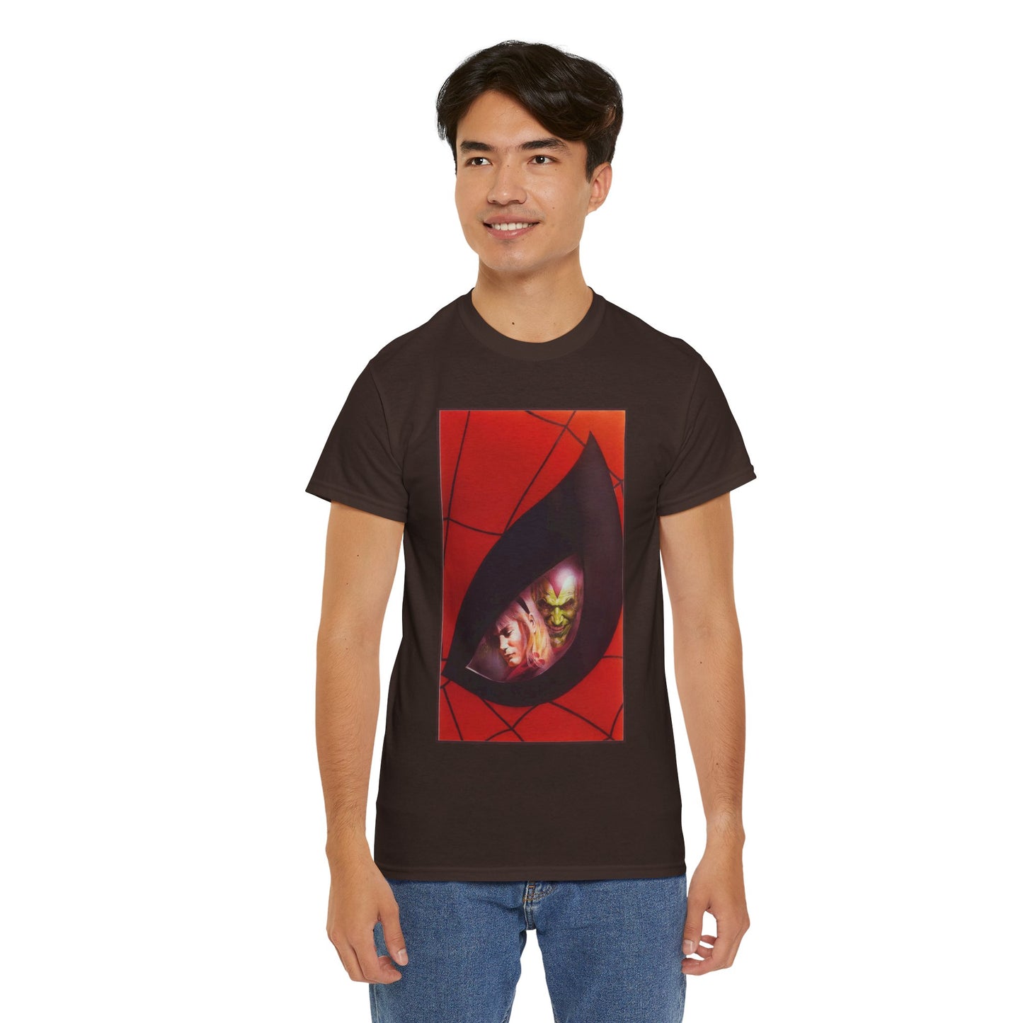 Spider-Man T-Shirt - Alex Ross Art - Marvels Cover - Green Goblin Vs Gwen Stacy - Marvel Comics