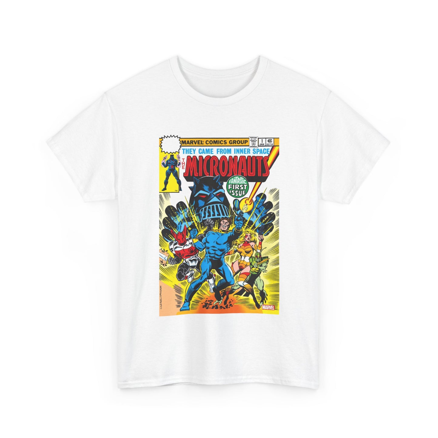 Micronauts T-Shirt - Marvel Comics - #1 Cover Art