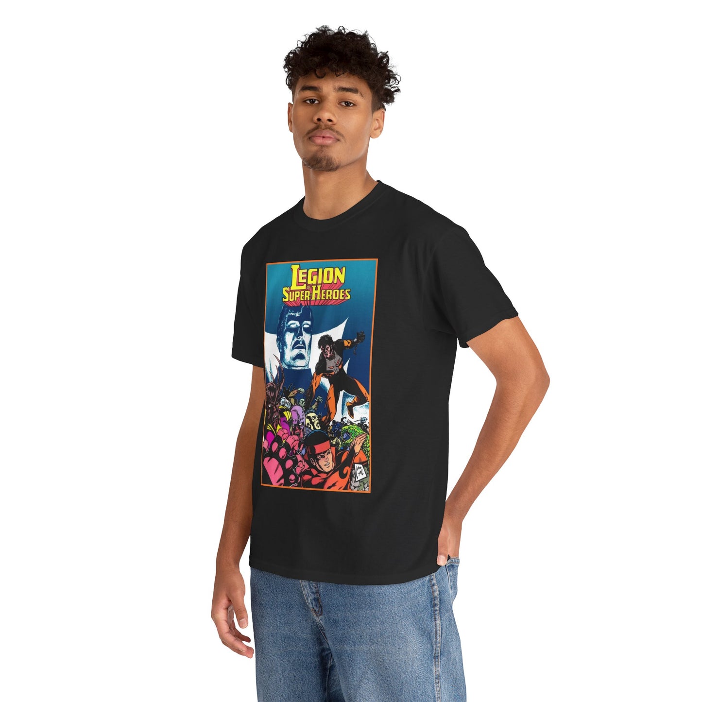 Legion of Super-Heroes T-Shirt - Steve Lightle Art - Timber Wolf - DC Comics