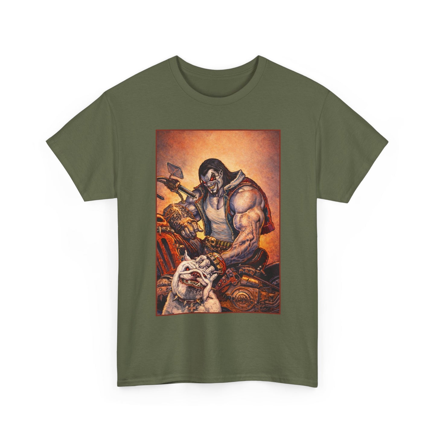 Lobo T-Shirt - Doug Mahnke Art - The Main Man - DC Comics