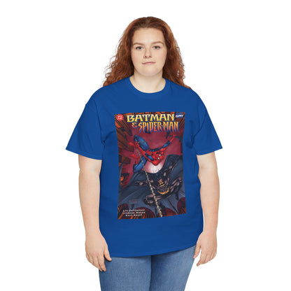 Batman & Amazing Spider-Man T-Shirt - Graham Nolan Art - DC & Marvel Comics