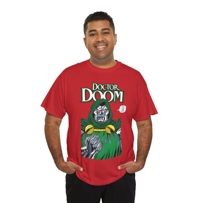 Doctor Doom T-Shirt - John Byrne Art - Fantastic Four Foe - 2026 Avengers Doomsday Movie - Marvel Comics
