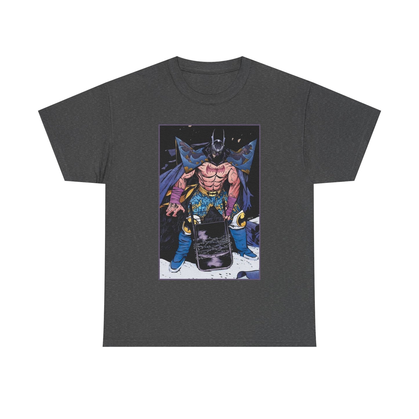 Batman T-Shirt - Daniel Warren Johnson Art - Luchador-Style Mask - DC K.O. #4 Cover Art - DC Comics
