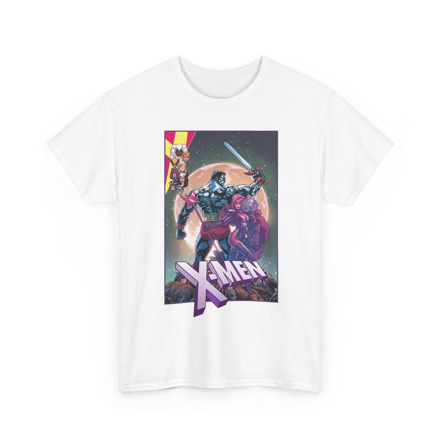 X-Men T-Shirt - Russell Dauterman Art - Colossus & Psylocke - Marvel Comics