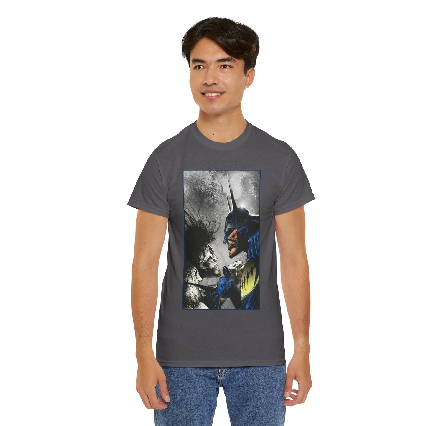 Batman Vs Lobo T-Shirt - Sam Keith Art - DC Comics